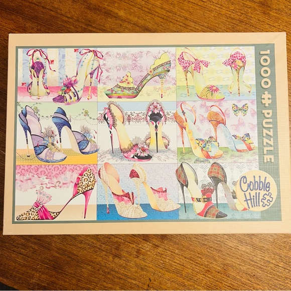 Cobble Hill Games Cobble Hill 00 Piece Shoe Boxes High Heels Puzzle